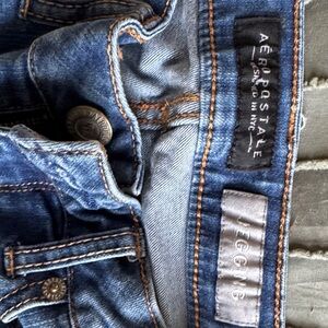 Aeropostale Blue Denim Jeggings